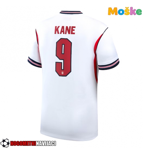 Moške Nogometnih dresov Anglija Harry Kane #9 Domači SP 2026 Kratki rokavi Moške Nogometnih dresov Anglija Harry Kane #9 Domači SP 2026 Kratki rokavi